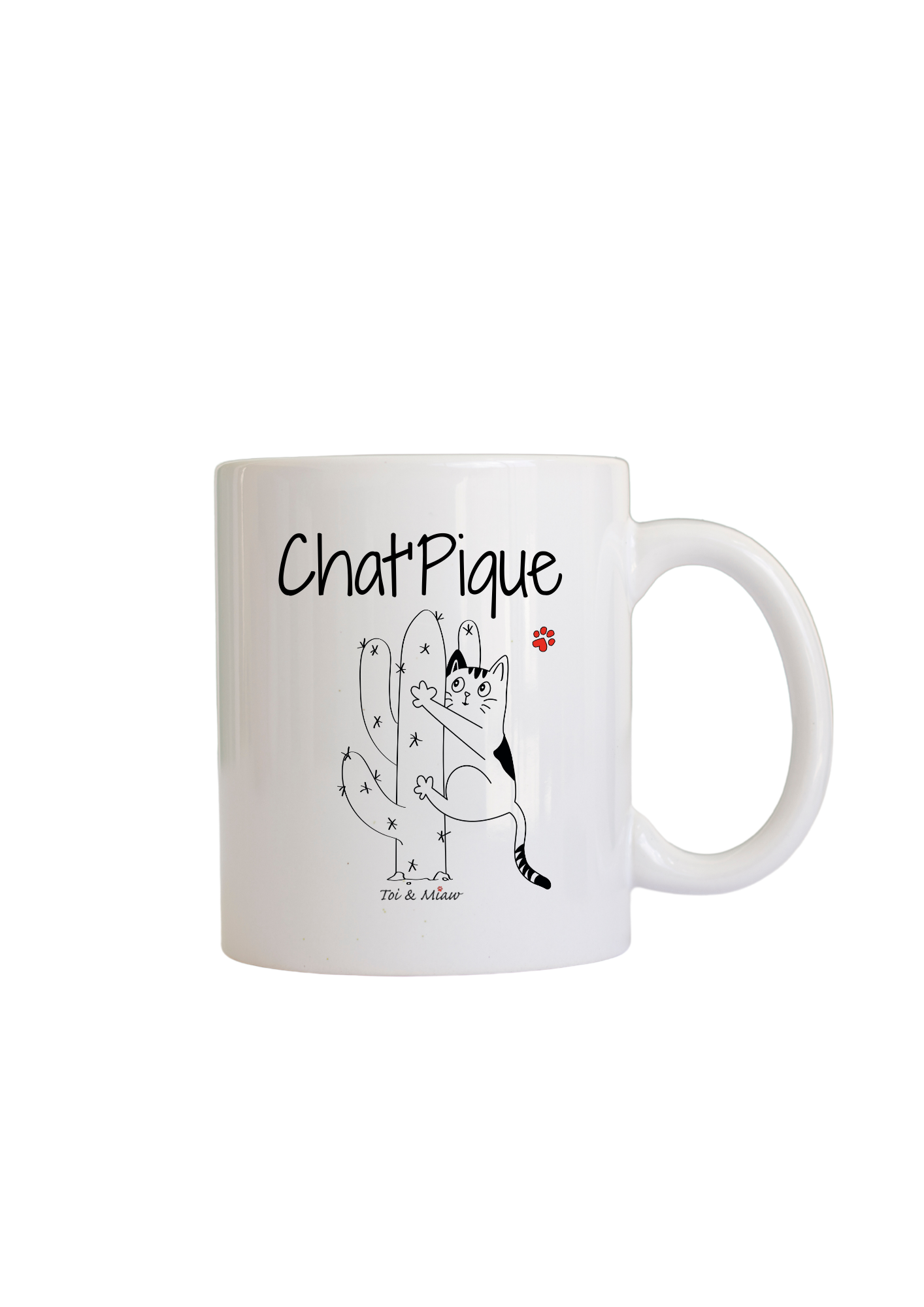Mug "Chat'pique" Toi & Miaw