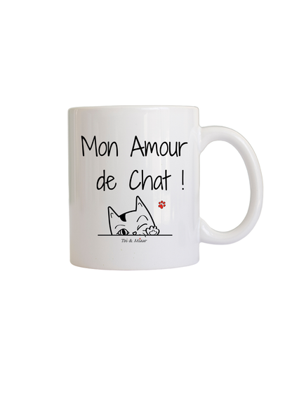 Mug "Mon amour de chat" Toi & Miaw