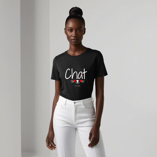 Tee-shirt Femme "Chat" Toi & Miaw