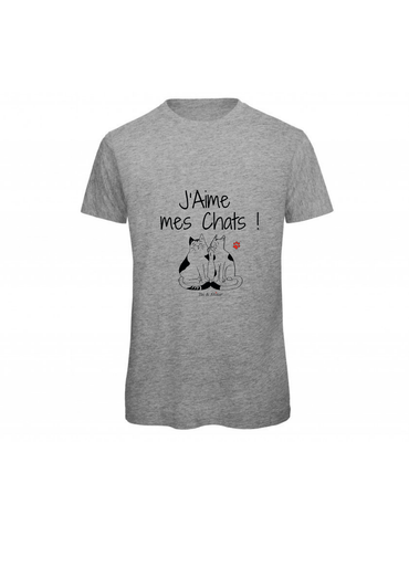 T-shirt Homme "Un homme idéal à un chat" Toi & Miaw