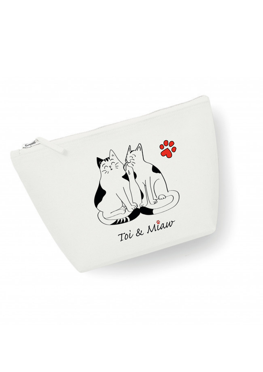 Petite pochette "Spykeetsurprise" Toi & Miaw
