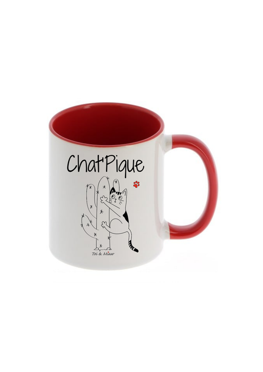 Mug "Chat'pique" Toi & Miaw