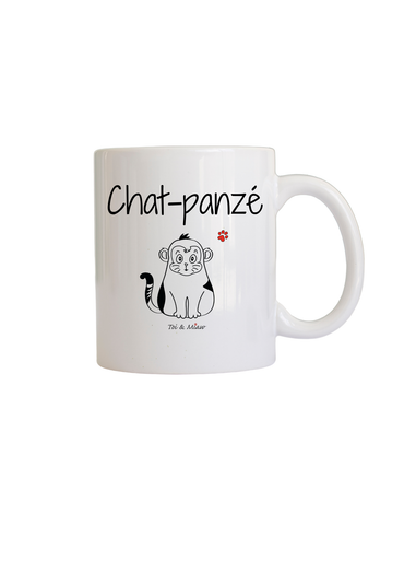 Mug "Chat-panzé" Toi & Miaw