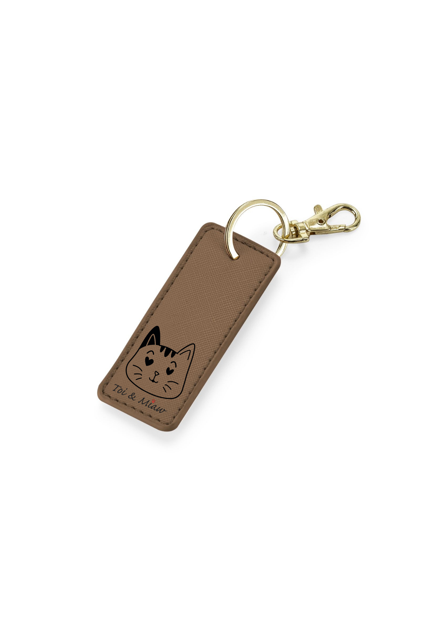 Porte-Clés "Spykecoeur" Toi & Miaw