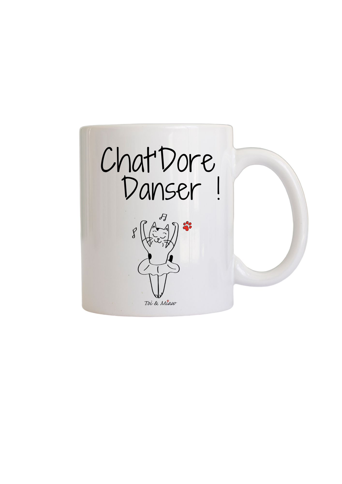 Mug "Chat'dore danser" Toi & Miaw