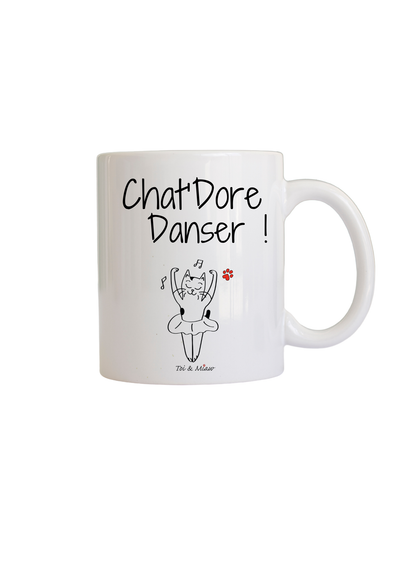 Mug "Chat'dore danser" Toi & Miaw