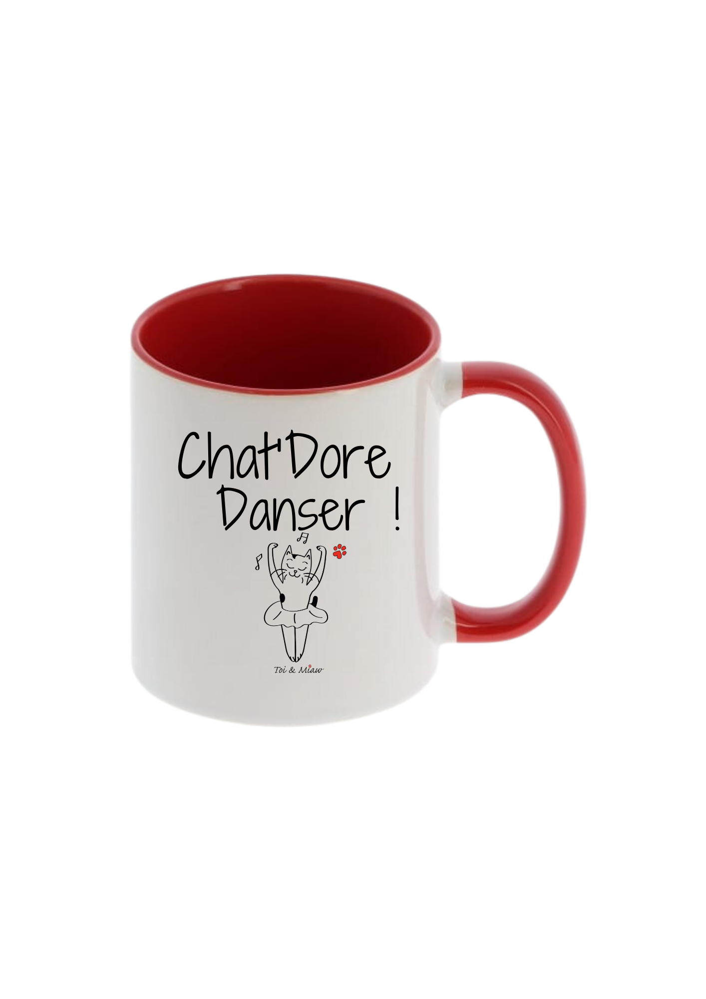 Mug "Chat'dore danser" Toi & Miaw