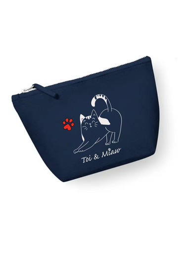 Petite pochette "Spykeetirement" Toi & Miaw