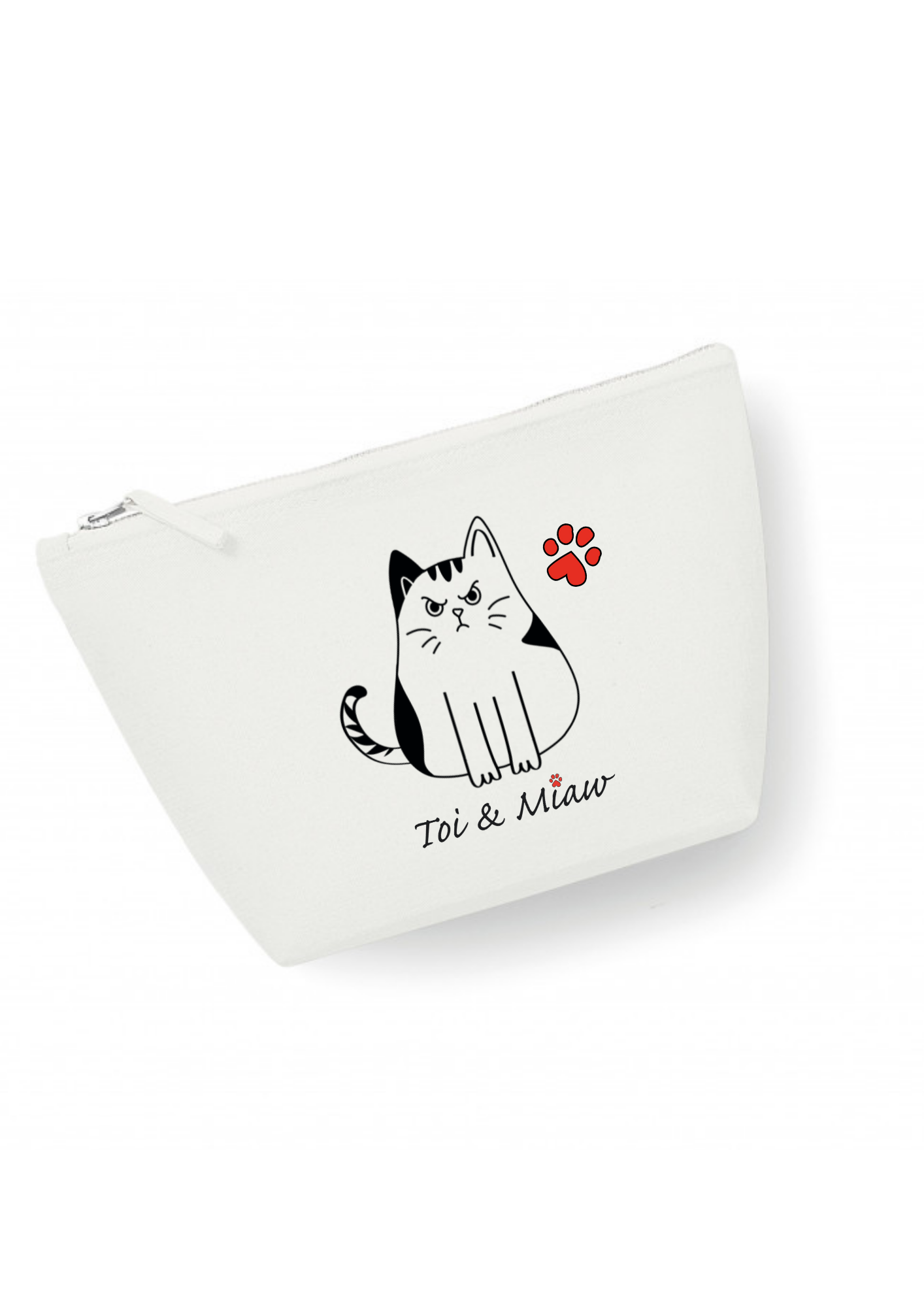 Petite pochette "Spykecolere" Toi & Miaw