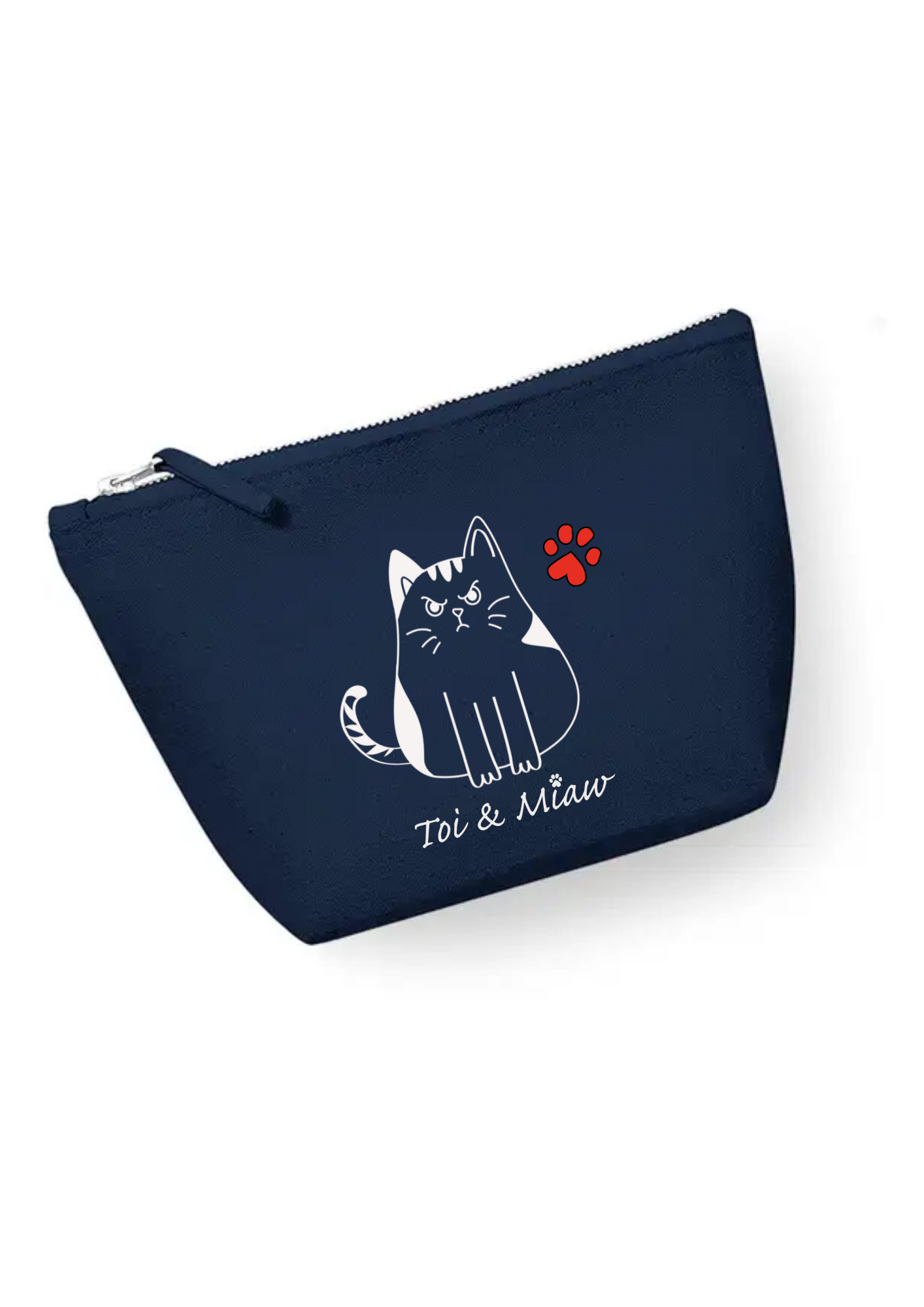 Petite pochette "Spykecolere" Toi & Miaw