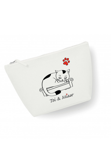 Petite pochette "Surprisecanapé" Toi & Miaw