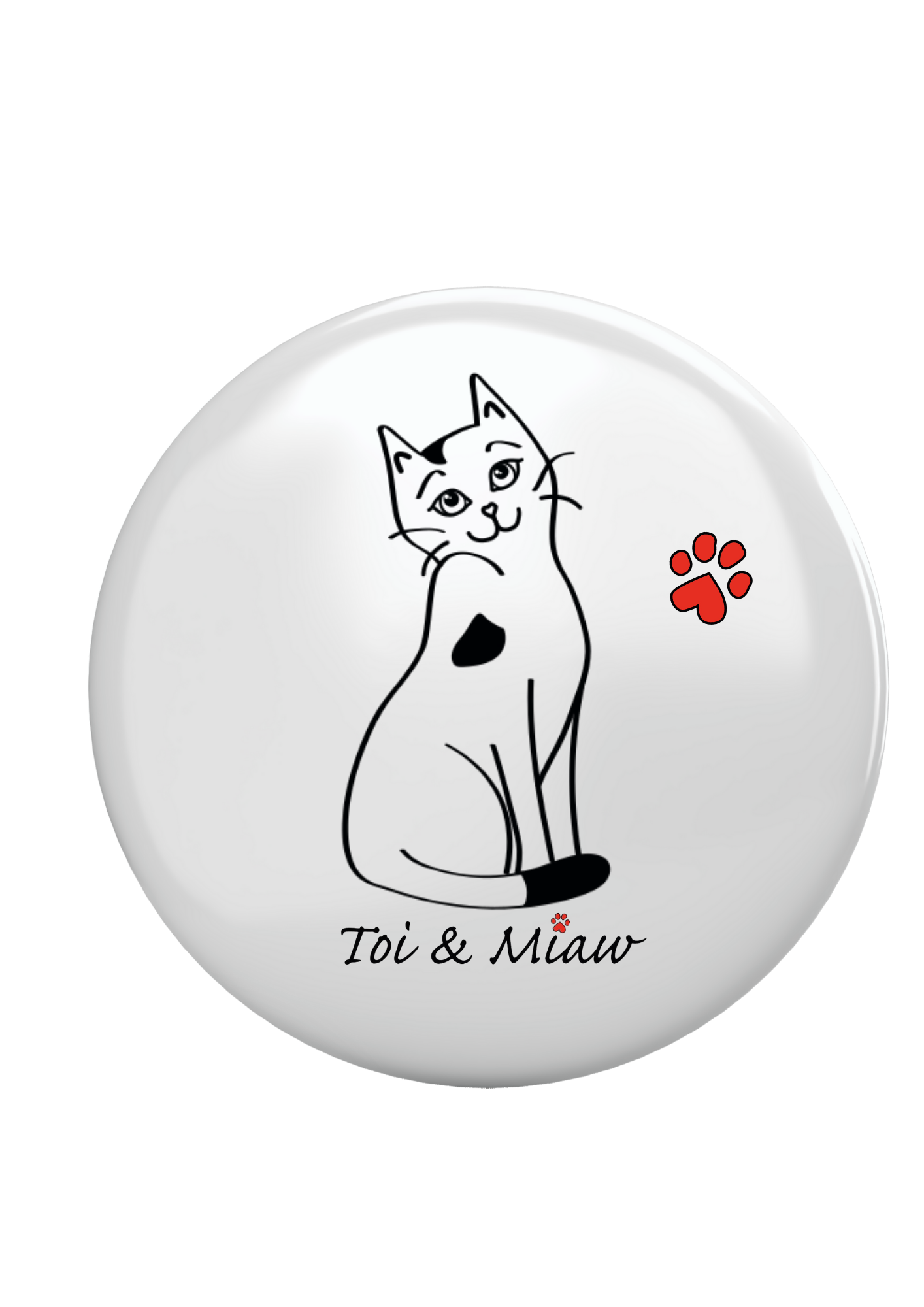 Magnet "Surprisecharmeuse" Toi & Miaw