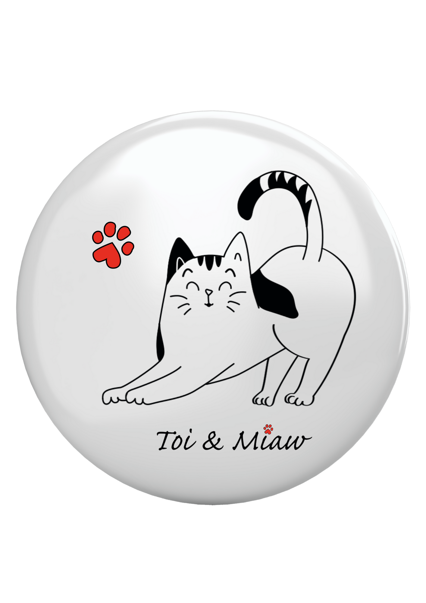 Magnet "Spykeetirement" Toi & Miaw