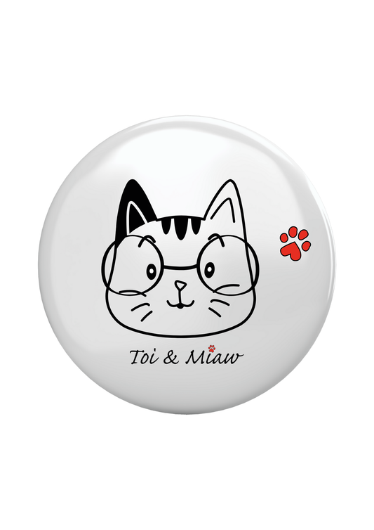 Magnet "Spykelunette" Toi & Miaw