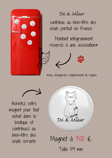 Magnet "Toi&Miaw" Toi & Miaw