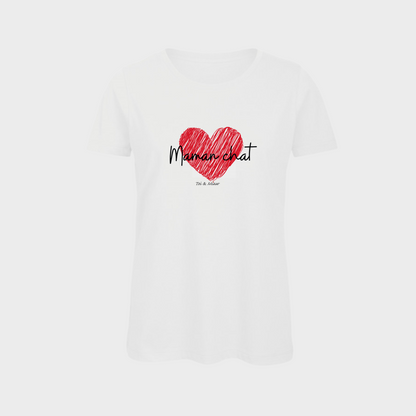 Tee-shirt Femme "Maman chat" Toi & Miaw